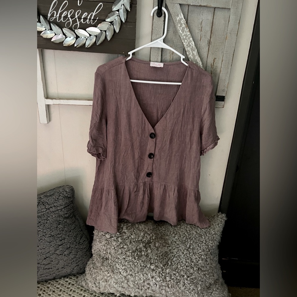Size med cute top